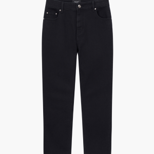 Quần Jeans Đen Cao Cấp Bền Màu, Chống Xù, Giữ Form 9QBDB022DEN + Tặng Áo Polo